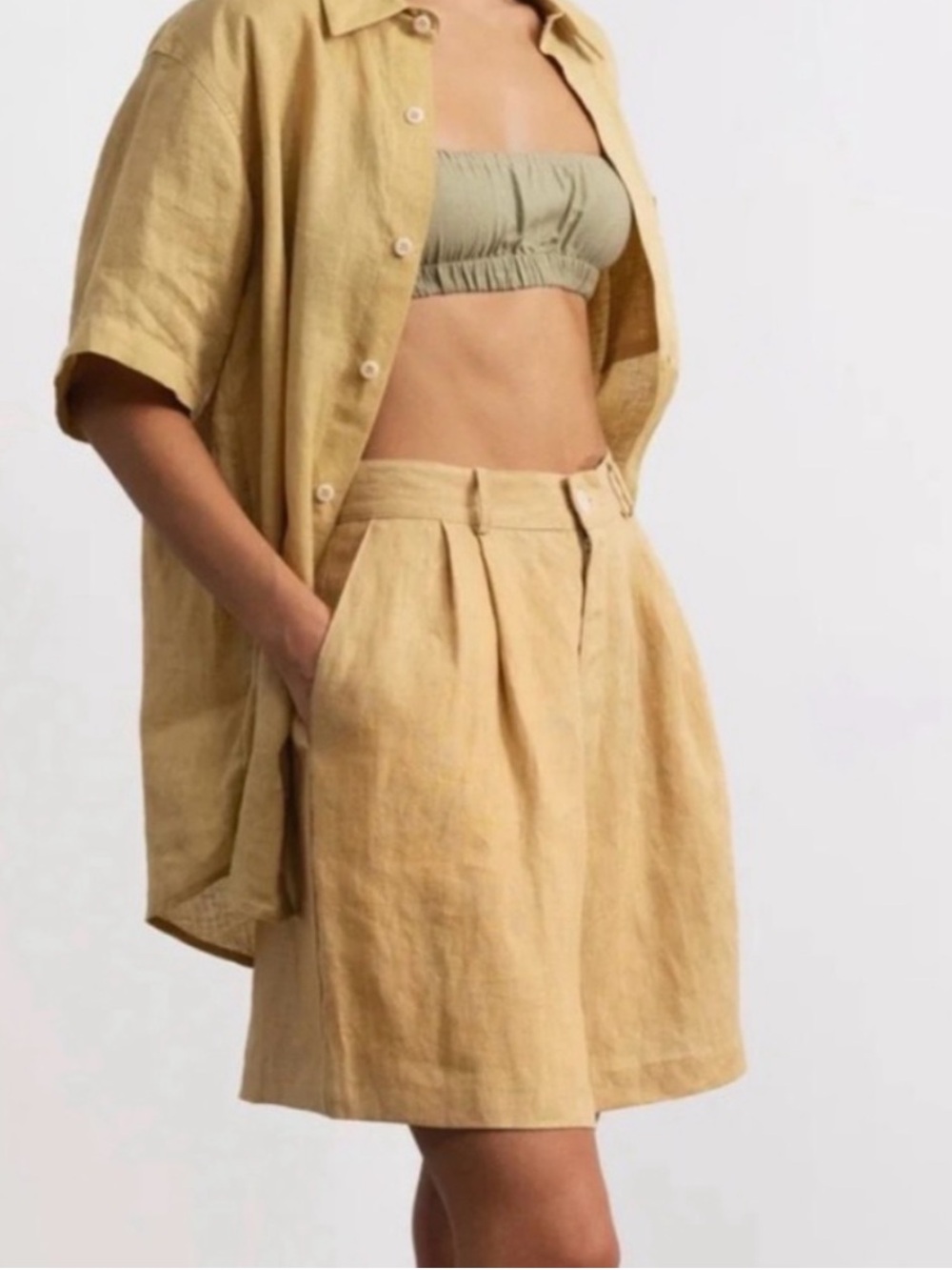 Ozma Pfiffer Shorts in Hay